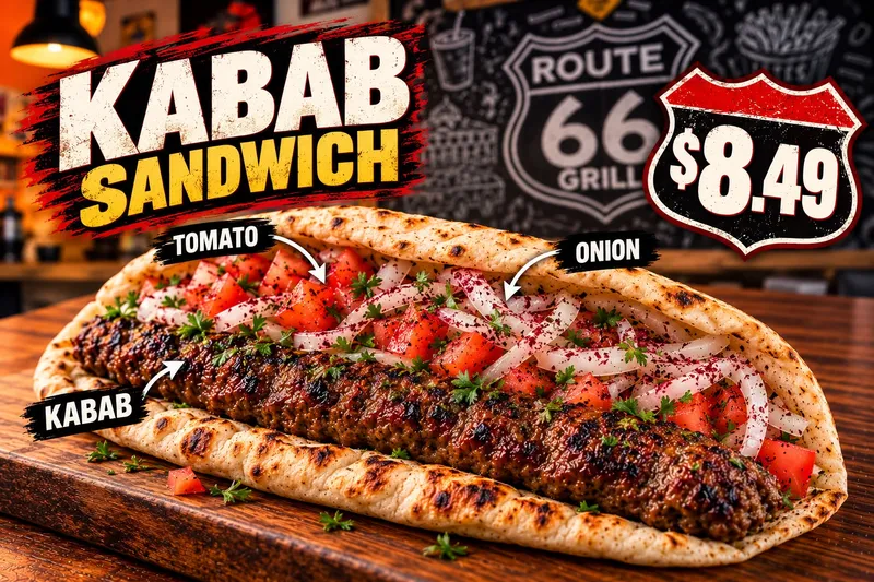 Kabab Sandwich
